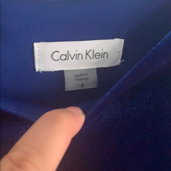 CALVIN KLEIN NWT VELET DRESS - Picture 3 of 4